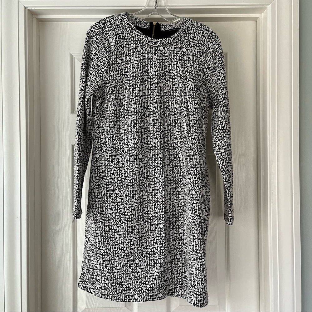 BR b&w knit dress, 12